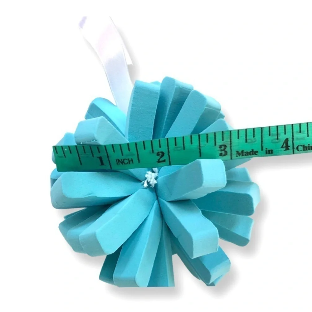 🔴 5 for $10 ONE B NO 9 Bath & Shower Ball Blue Color Latex Free Allergy Free